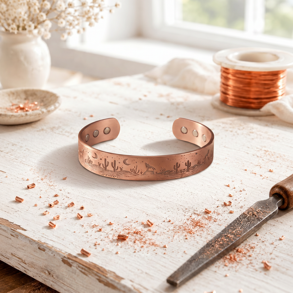 Brazalete Mesa de Cobre