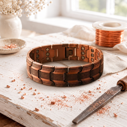 Brazalete Crag de Cobre para Hombre