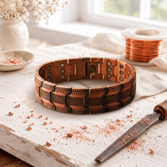 Brazalete Crag de Cobre para Hombre