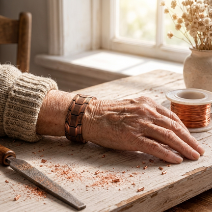 Brazalete Crag de Cobre para Hombre