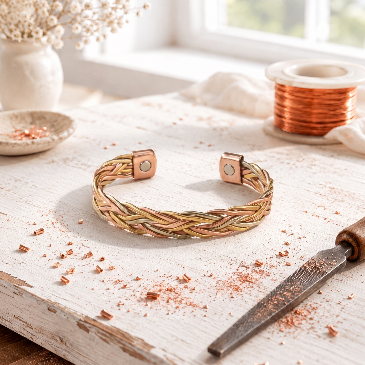 Brazalete Aureate de Cobre
