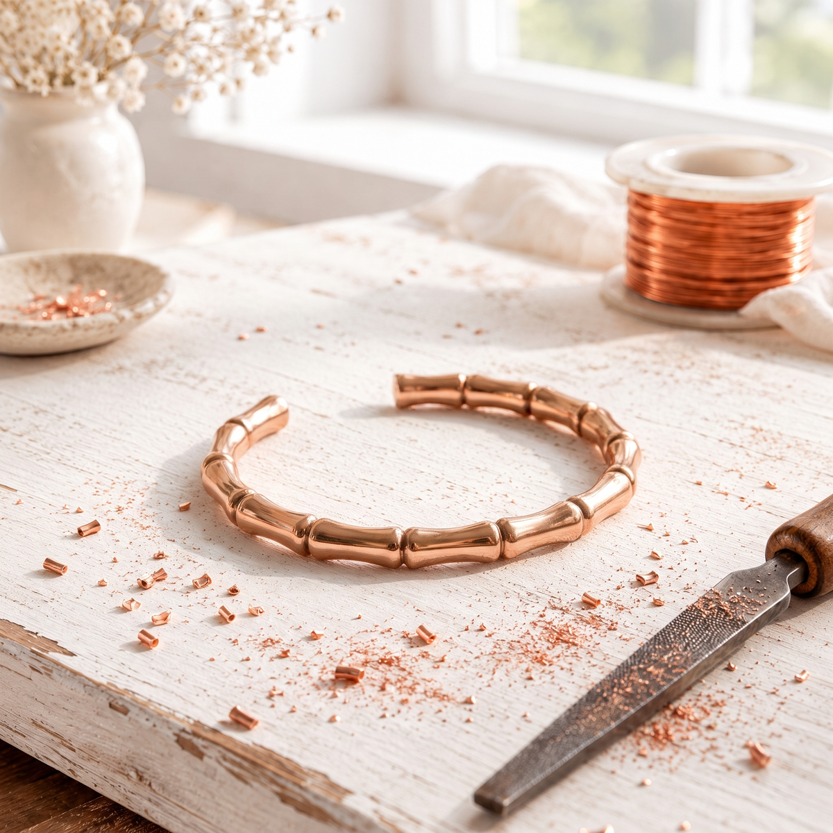 Brazalete Culm de Cobre