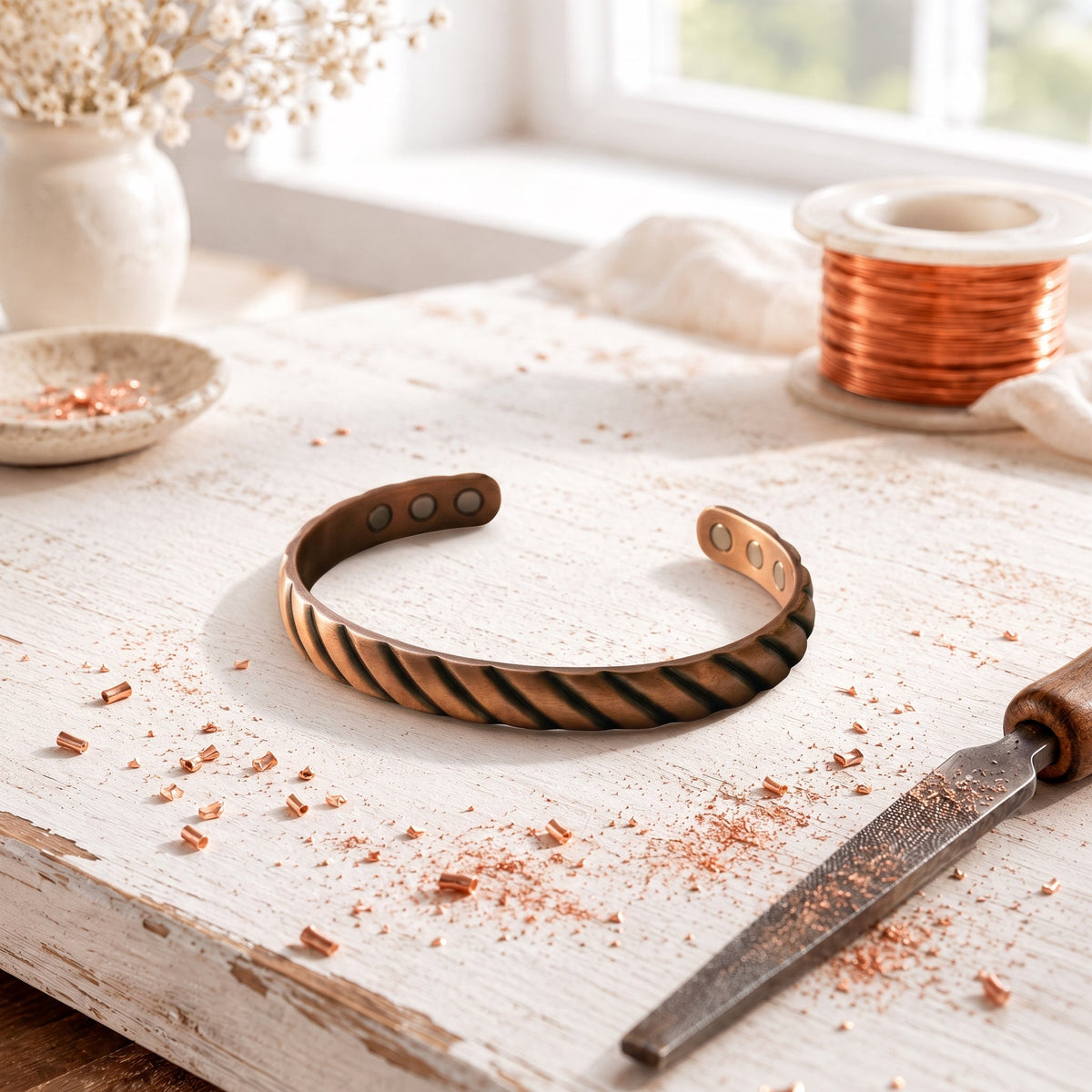 Brazalete Fluit de Cobre