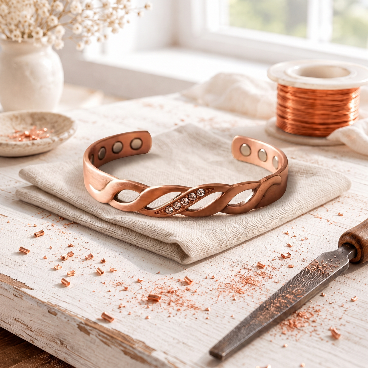 Brazalete Glimmer de Cobre
