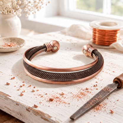 Brazalete Lattice de Cobre