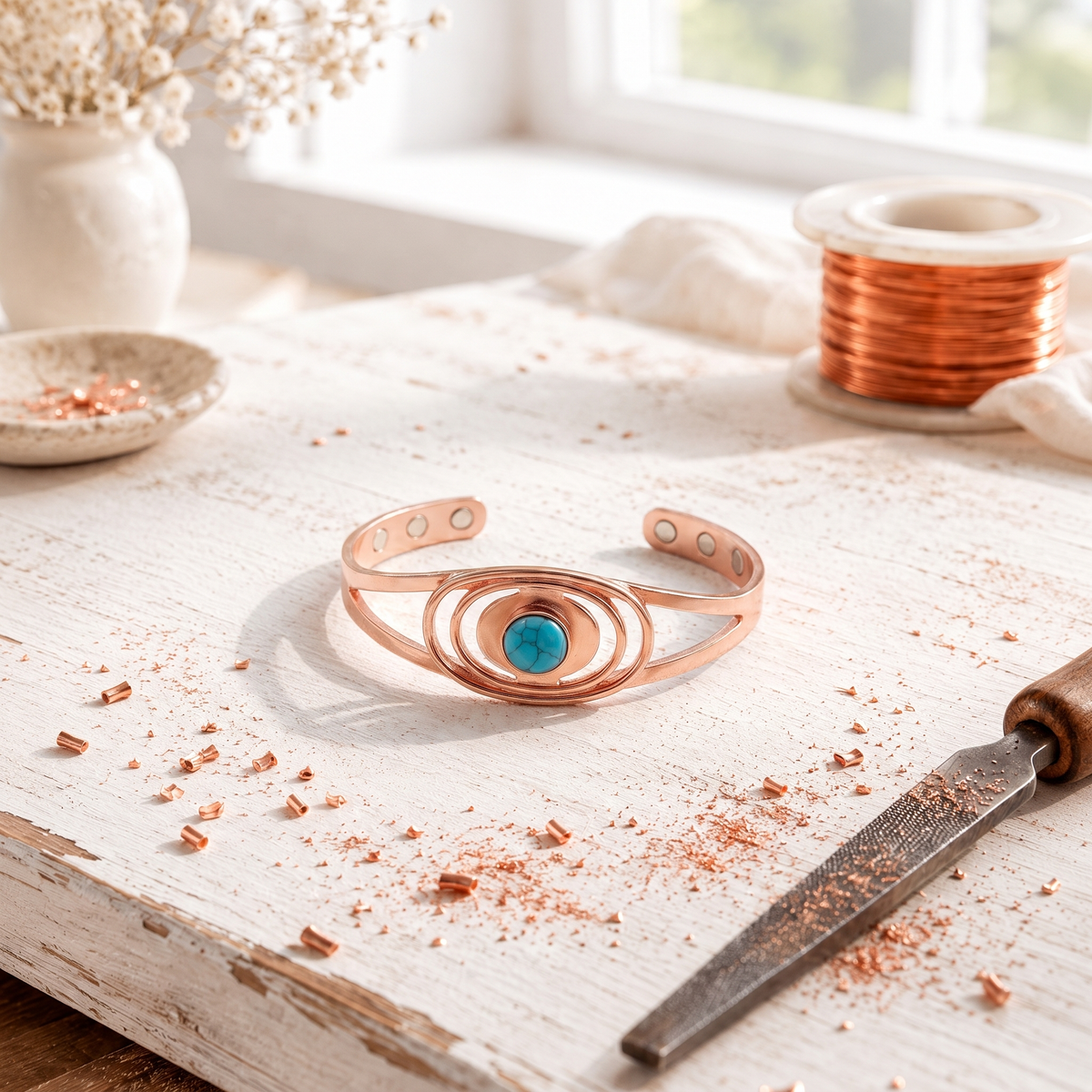 Brazalete Ocean de Cobre