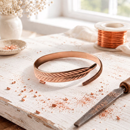 Brazalete Petal de Cobre