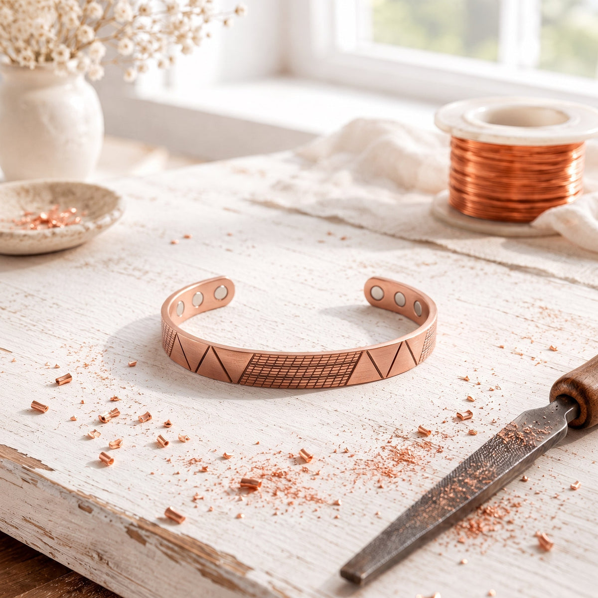 Brazalete Rampart de Cobre