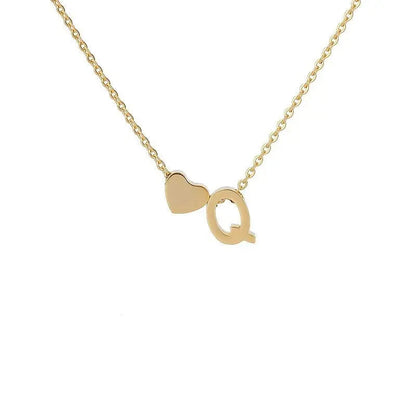 Collar de Inicial con Corazón