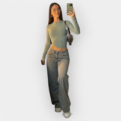 Romana - Jeans de tiro bajo