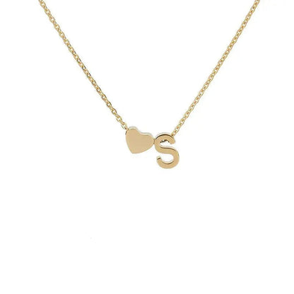 Collar de Inicial con Corazón