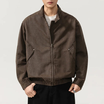 Chaqueta de Algodón Lavado de Primavera Leonardo
