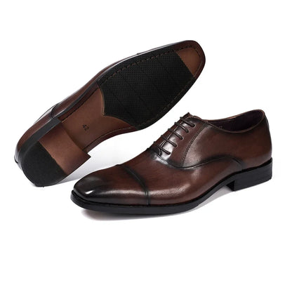 Zapatos Premium de Cuero Genuino para Boda