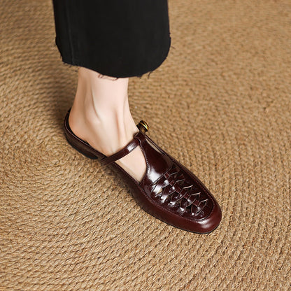 Riza | Mules Entrelazadas con Correa