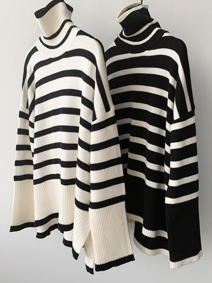 Eliane | Jersey de Rayas Elegante y Relajado