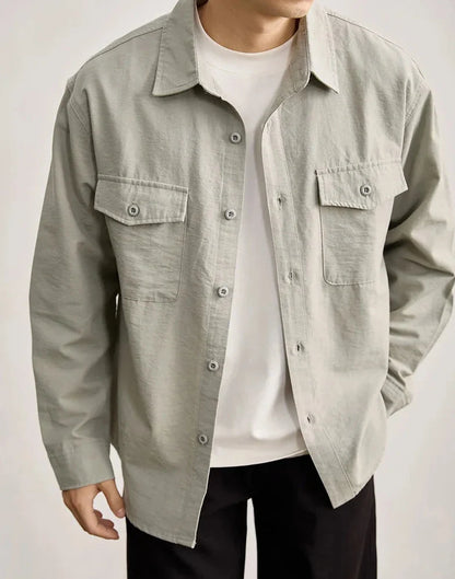 Chaqueta Streetwear Gris Leonardo