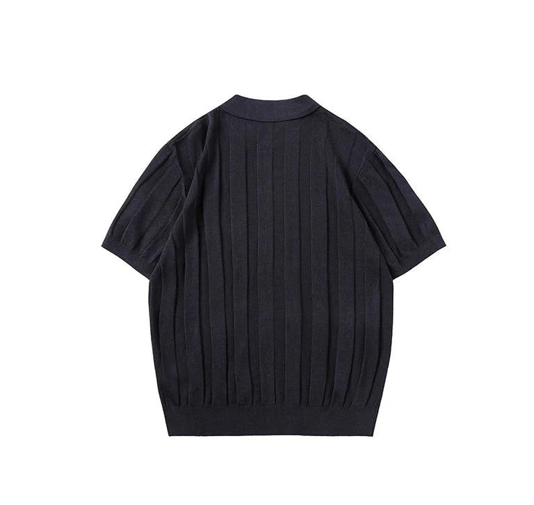 Polo Vintage de Verano Estilo Gentleman