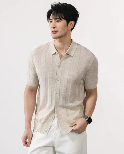 Polo Vintage de Verano Estilo Gentleman