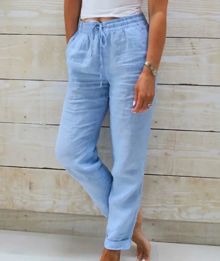 | Short en Lin Chic y Respirant Clara