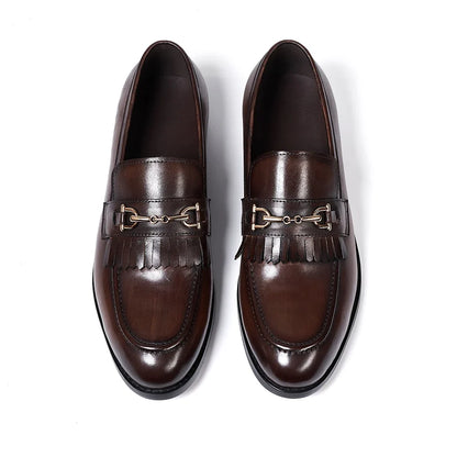 Zapatos de Cuero Clásicos para Boda Leonardo