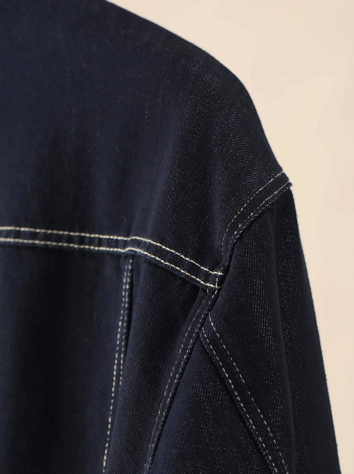 Chaqueta Clásica Azul Marino de Algodón Leonardo