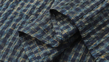 Camisa Oversize de Cuadros Clásica Leonardo