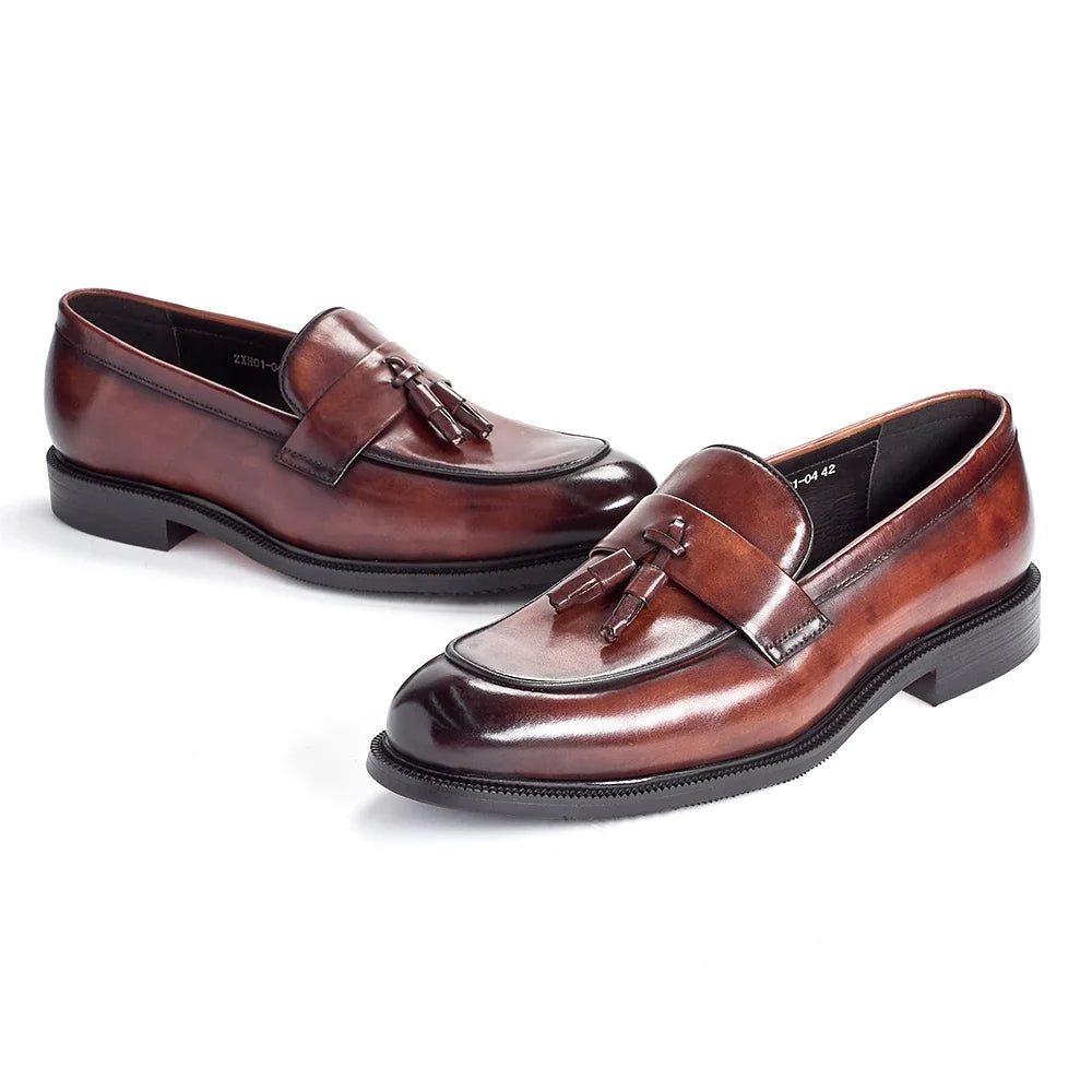 Zapatos de Lujo Slip-On Clásicos Leonardo