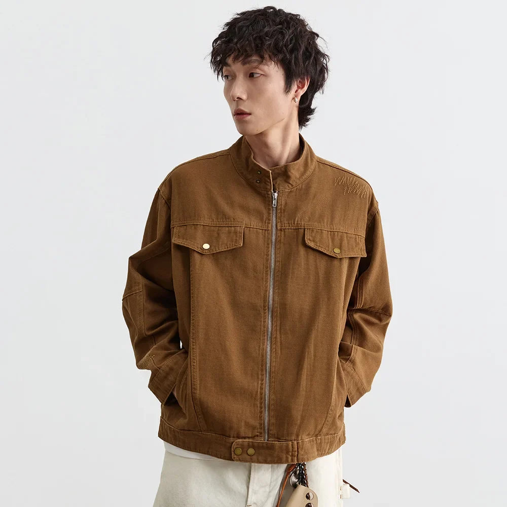 Chaqueta de Algodón Puro Primavera/Otoño Leonardo