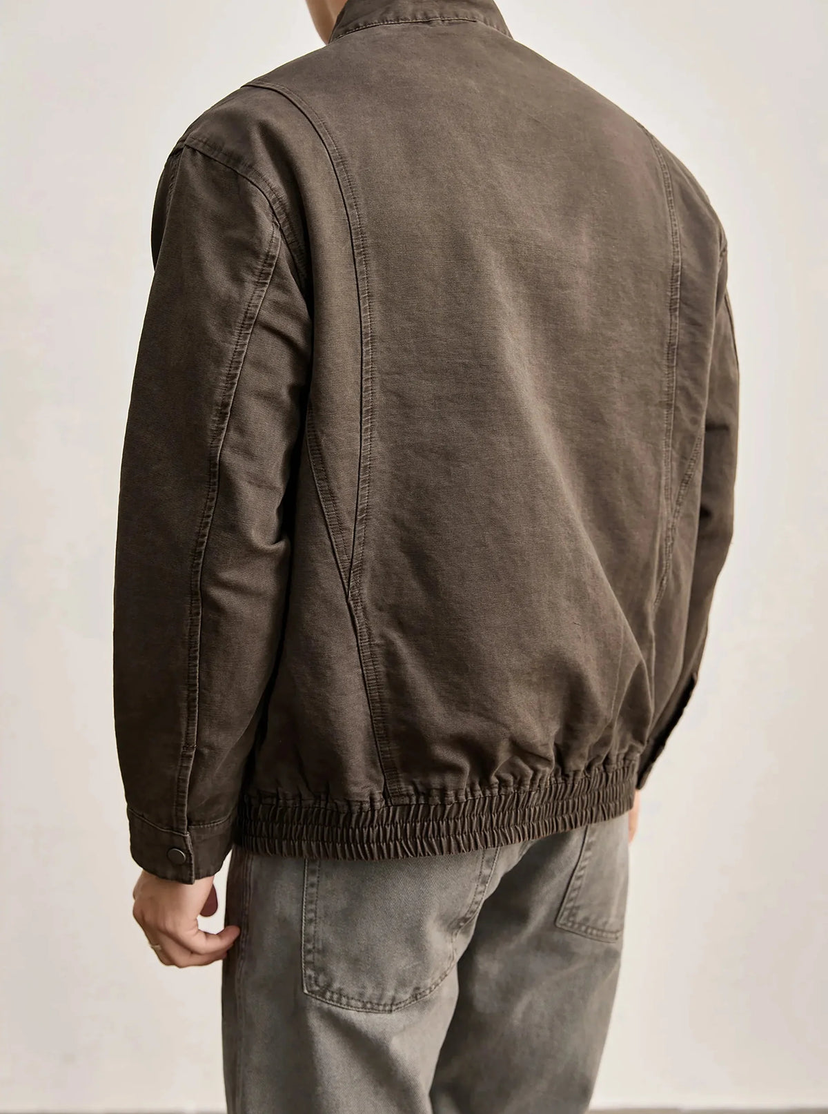 Chaqueta de Algodón Lavado de Primavera Leonardo