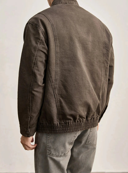 Chaqueta de Algodón Lavado de Primavera Leonardo