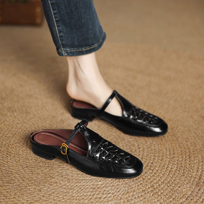 Riza | Mules Entrelazadas con Correa