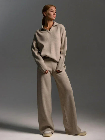 Lorenza – Conjunto de Punto Mujer Cómodo y Elegante