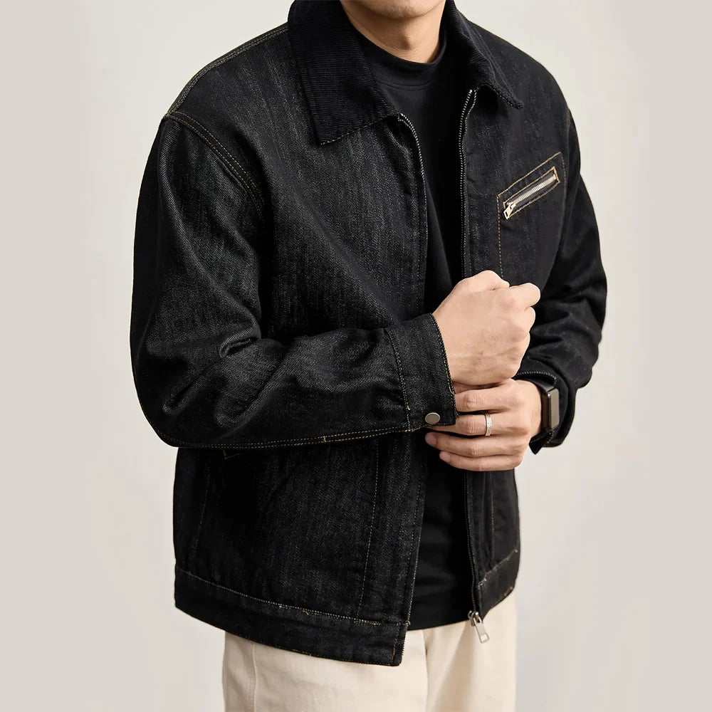 Chaqueta Vaquera Casual Holgada Leonardo
