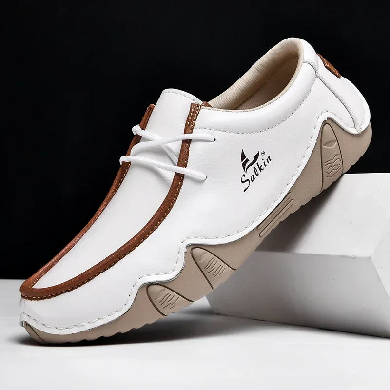 | CHAUSSURES ORTHOPÉDIQUES EN CUIR À AJUSTEMENT PRÉCIS