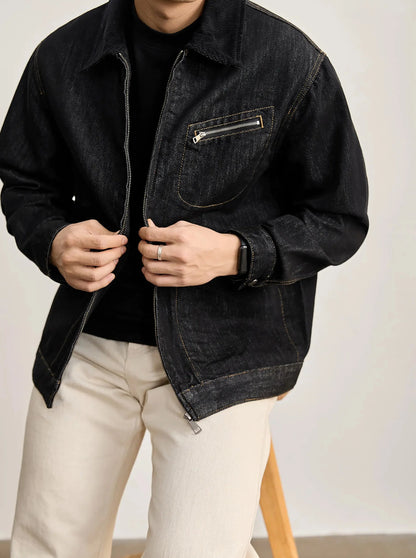 Chaqueta Vaquera Casual Holgada Leonardo