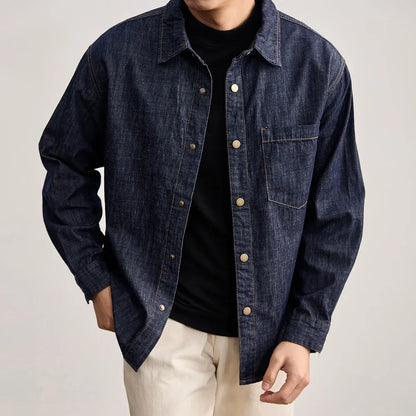 Chaqueta Clásica de Algodón y Lino Leonardo