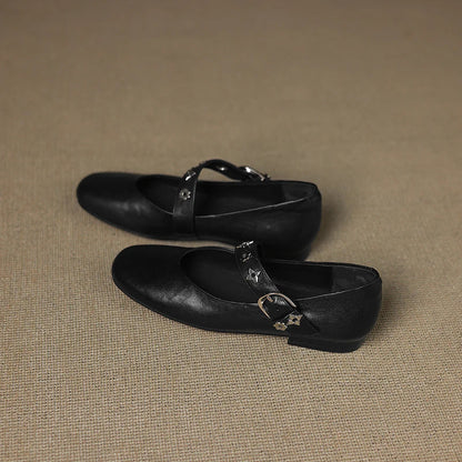 Kylen | Bailarinas Mary Jane con Tachuelas