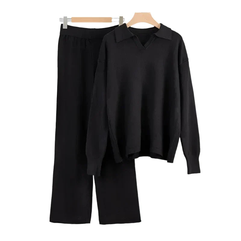 Lorenza – Conjunto de Punto Mujer Cómodo y Elegante