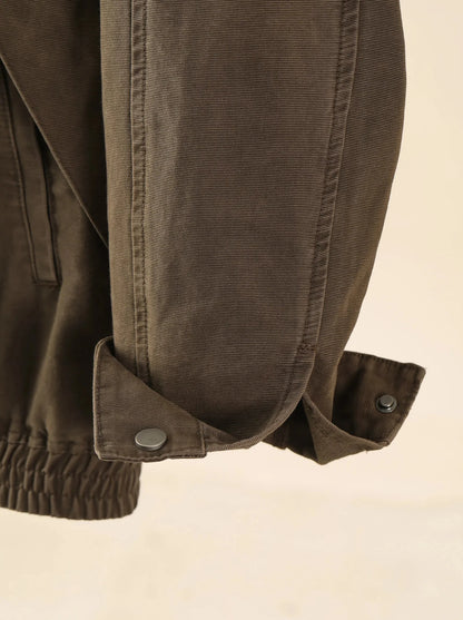Chaqueta de Algodón Lavado de Primavera Leonardo