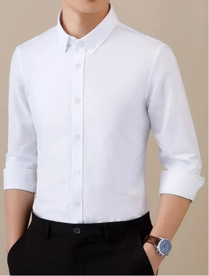 Camisa Formal de Algodón de Manga Larga SAFARI