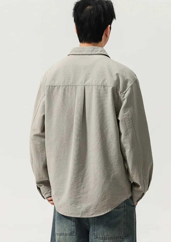 Chaqueta Streetwear Gris Leonardo