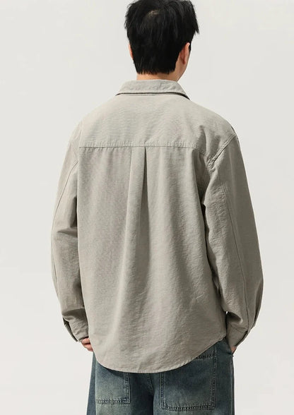 Chaqueta Streetwear Gris Leonardo