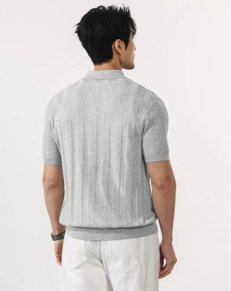 Polo Vintage de Verano Estilo Gentleman