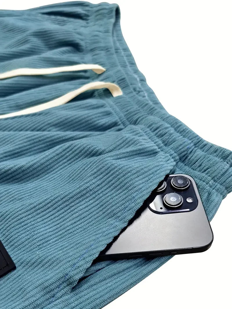 | PANTALON ÉLÉGANT EN VELOURS CÔTELÉ