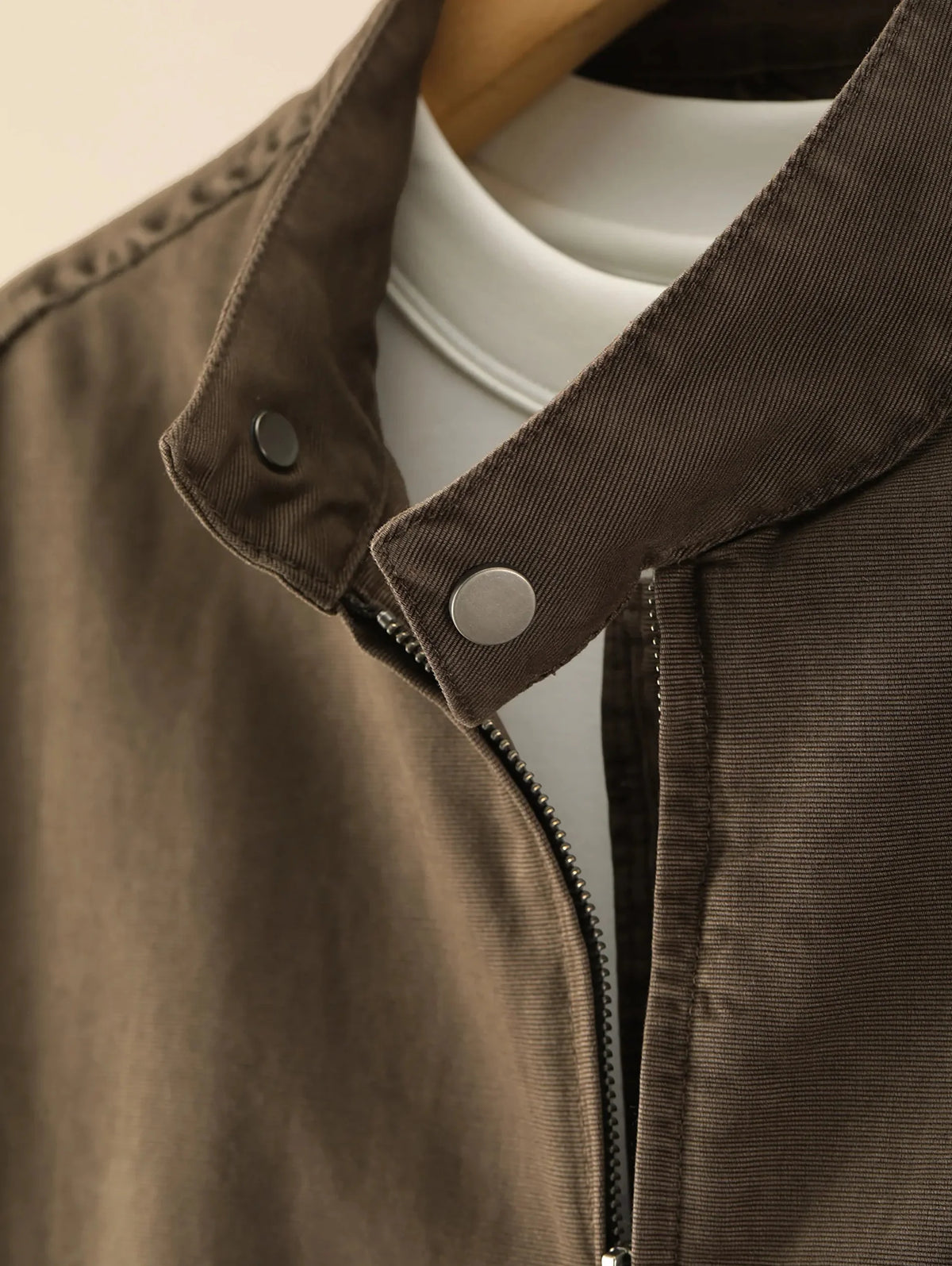 Chaqueta de Algodón Lavado de Primavera Leonardo