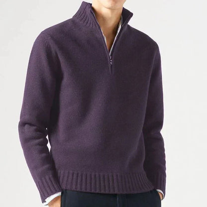 | DOLCEVITA EN LAINE AVEC ZIP POUR HOMME