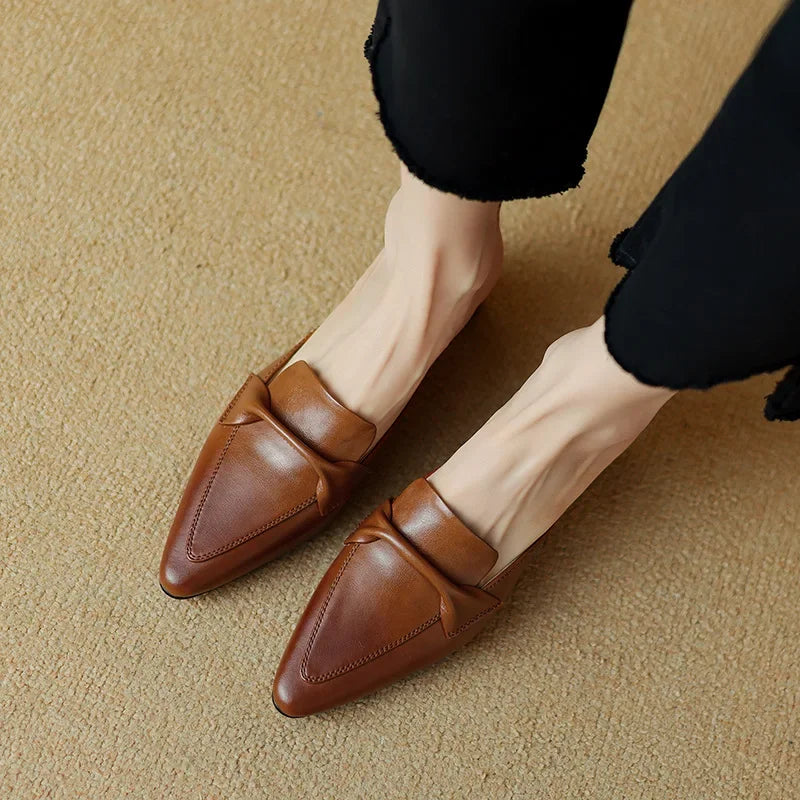 Marcella | Mules de Punta con Lazo