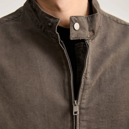 Chaqueta de Algodón Lavado de Primavera Leonardo