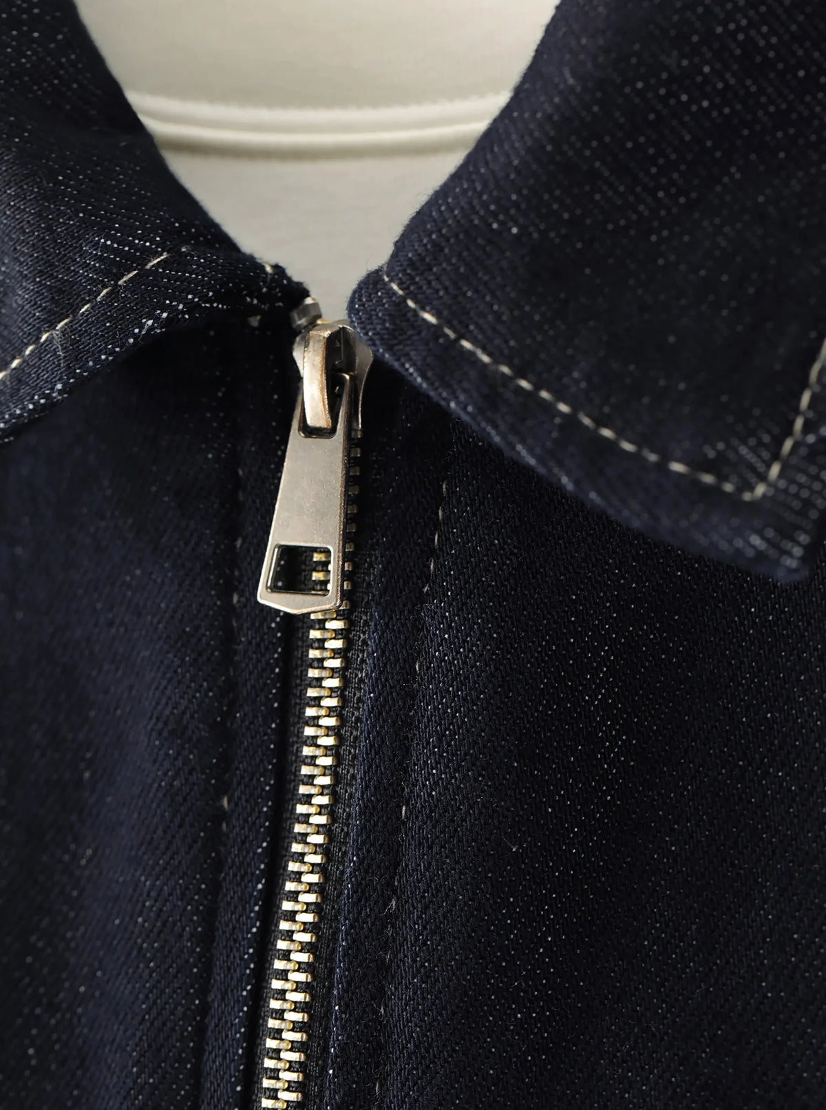 Chaqueta Clásica Azul Marino de Algodón Leonardo