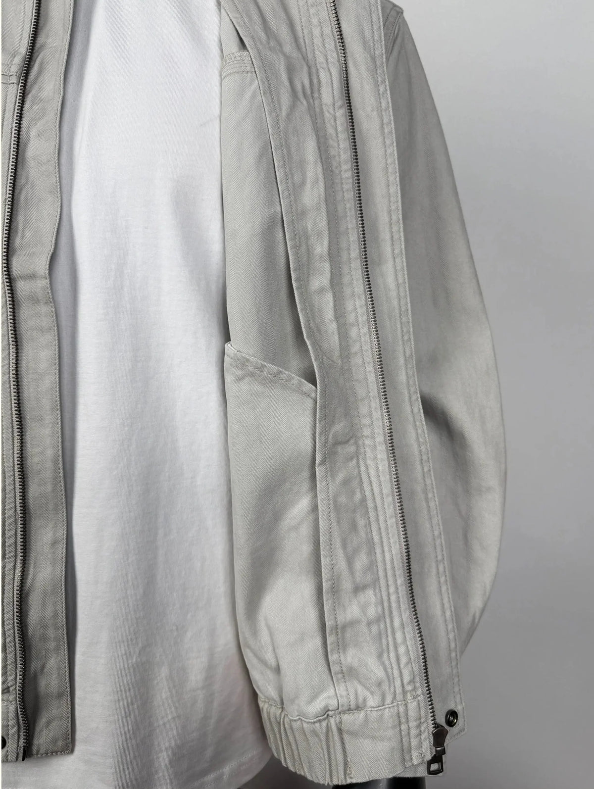 Chaqueta de Algodón Lavado Estilo Americano Leonardo
